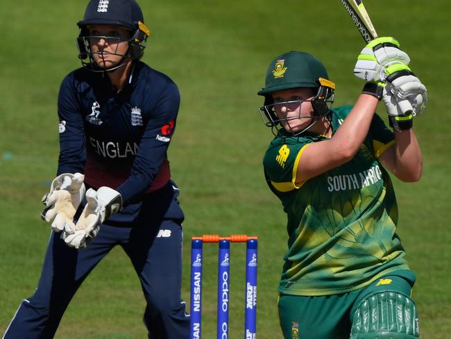 Big-hitting South African Lizelle Lee has been recruited by the Stars. Picture: Getty Images