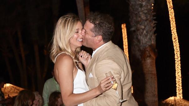 Karl Stefanovic and his new wife Jasmine Yarbrough. 