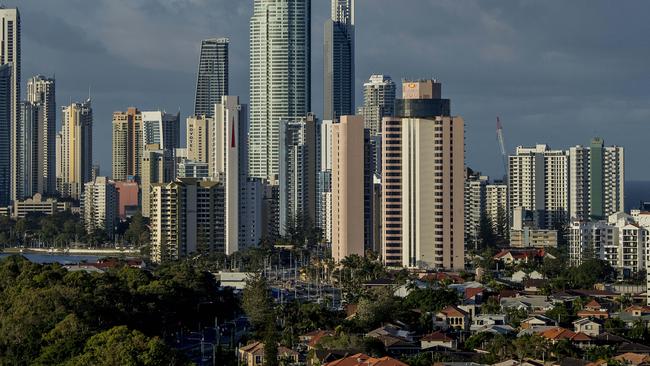 Mr Malouf is looking at two Broadbeach properties. Picture: Jerad Williams