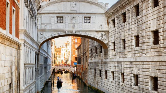 The Bridge of Sighs.