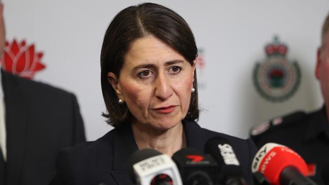 NSW premier Gladys Berejiklian. Picture: John Grainger