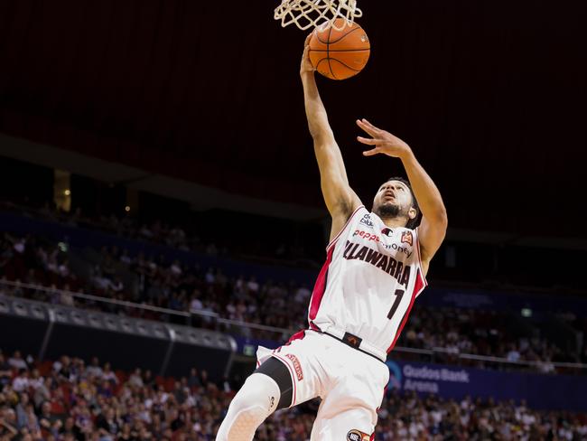 Tyler Harvey wasn’t there at the end after he fouled out. Picture: Getty Images