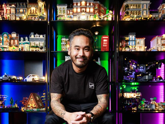 Kenny Lee is the founder and chief executive of Light My Bricks. Picture: NewsWire / Aaron Francis