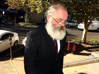 Graeme McNeil arrives at the Toowoomba Supreme Court. Picture: Lyndon Mechielsen