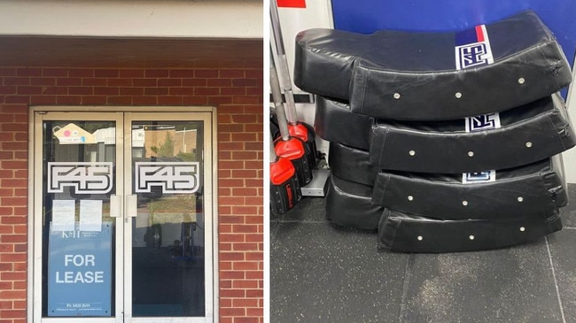 Multimillion dollar F45 Training franchise has been dealt another blow as two more gyms have collapsed while currently around 50 gyms across the country are up for sale.