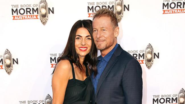 Richard Roxburgh On Rake Wife Silvia Colloca And Their Kids Daily Telegraph