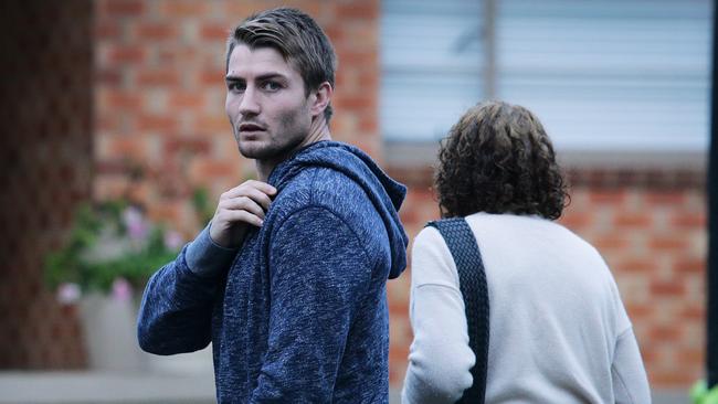 Kieran Foran is back in Australia to see his kids.