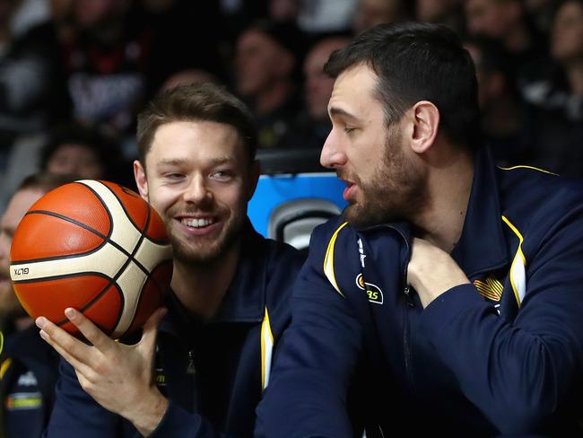 Andrew Bogut will travel to Rio despite carrying an injury.