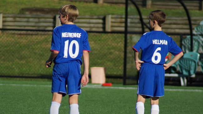 The A-League rivals played together for their entire junior careers. Pic: Supplied.