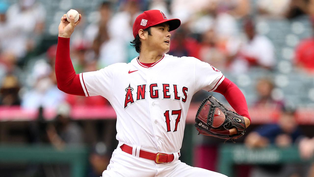 Japan's Shohei Ohtani was the unanimous choice as baseball's American League Most Valuable Player. (Photo by Katharine Lotze / GETTY IMAGES NORTH AMERICA / AFP)