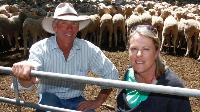 Ian and Camilla Shippen operate their Banyandah Pastoral at Moulamein, NSW.