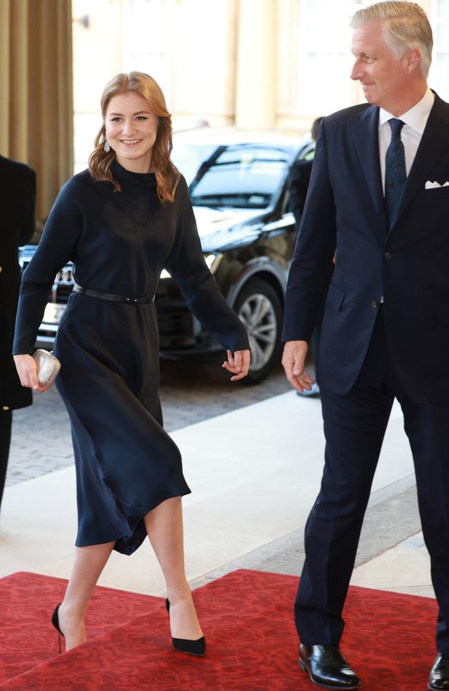 Princess Elisabeth, Duchess of Brabant and King Philippe of Belgium. Picture: Chris Jackson/Getty Images