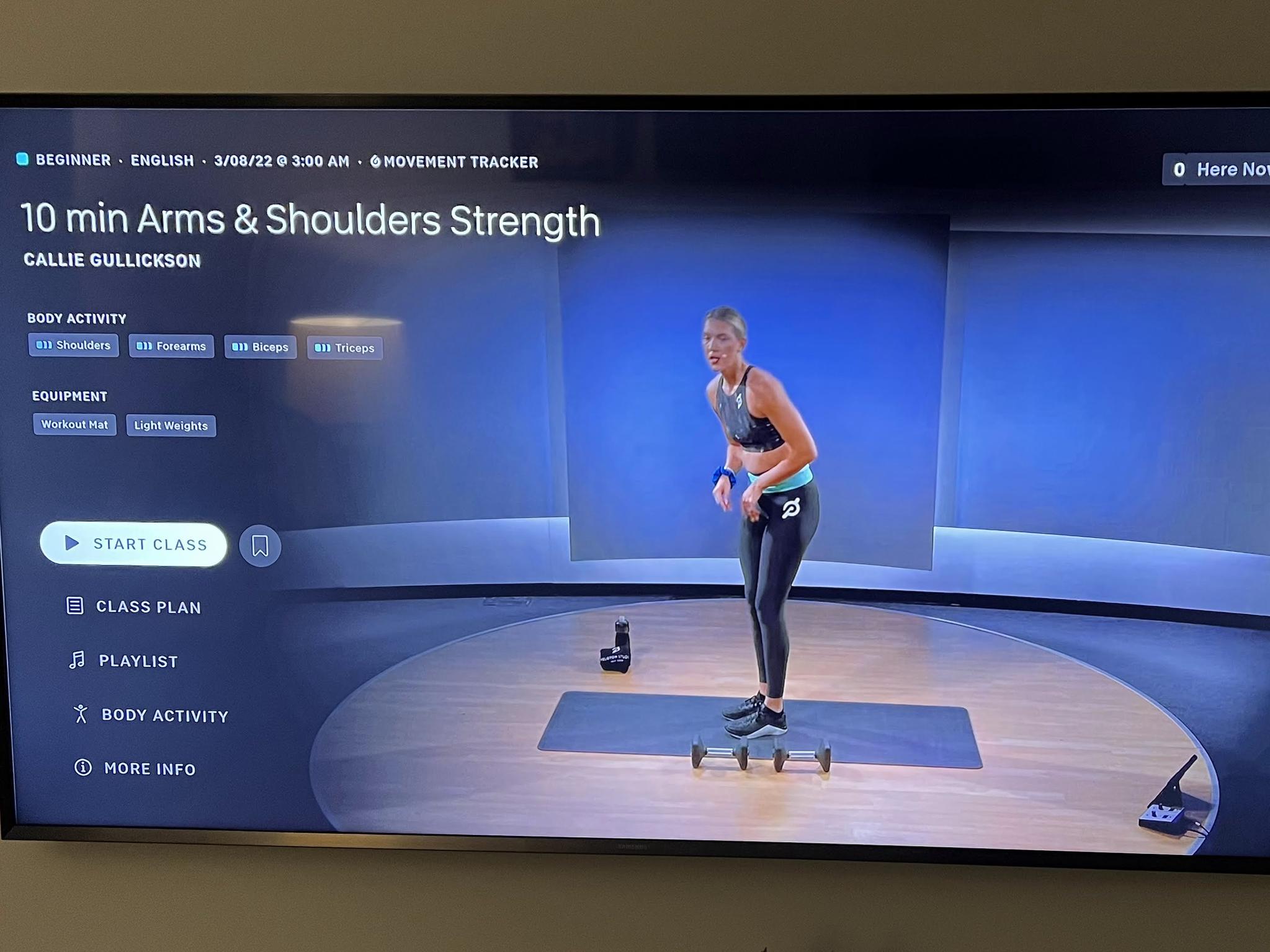 Peloton Guide monitors training at home