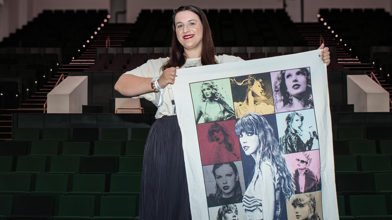 Kate Pattison at the Capitol Theatre which will stage the ‘fanposium’. Picture: RMIT