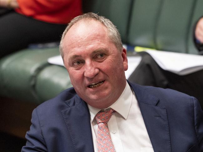 CANBERRA, AUSTRALIA - NewsWire Photos JUNE 24 2021: Deputy Prime Minister of Australia Barnaby Joyce during Question Time at Parliament House in Canberra. Picture: NCA NewsWire / Martin Ollman