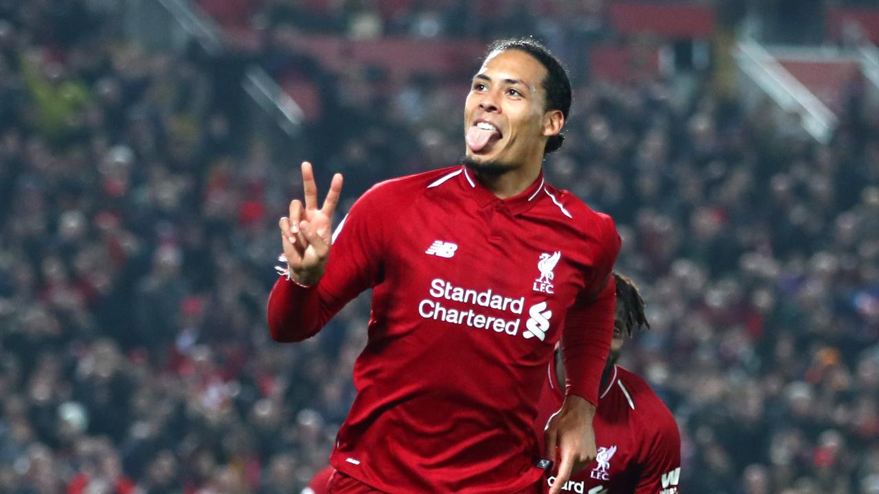 Virgil van Dijk clocked up the Champions League's fastest pace last season