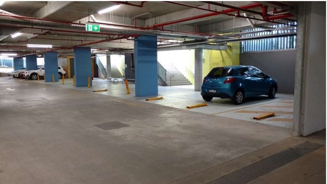 The school has just four underground parking spaces.