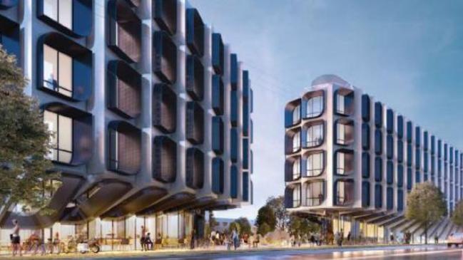 An artist’s impression of the proposed development at 240-258 High St, Thomastown. Picture: Hachem architects