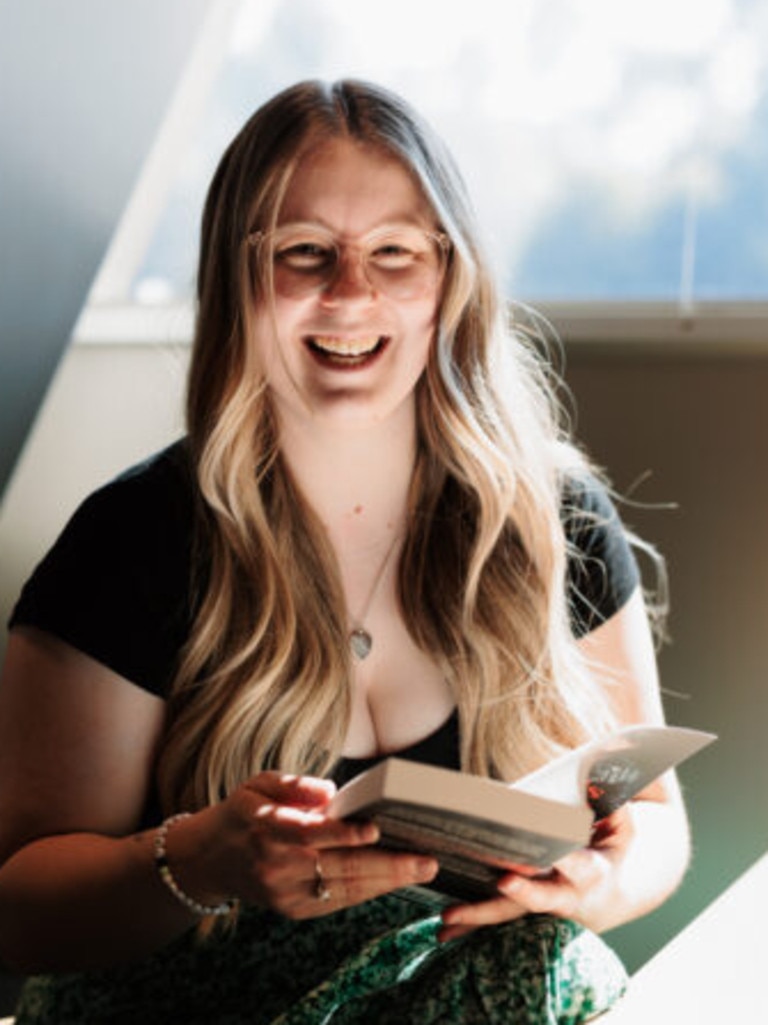 Brittany Schulz is the owner of Fiction & Friction in Murray Bridge, and has found success on TikTok. Picture: Supplied