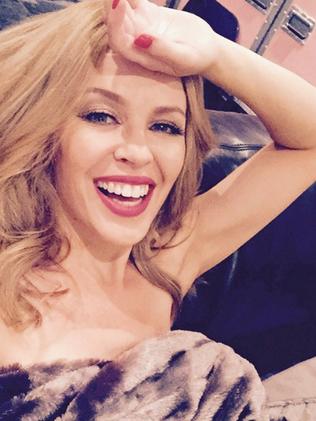 Oh. My. GOD!!! M. E. L. B. O. U. R. N. E. That was off the charts!! Thank you!!! #kissmeoncetour Picture: Kylie Minogue/Instagram