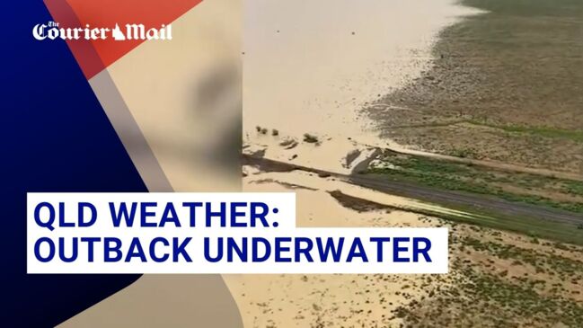 Outback Queensland under water, bracing for severe flooding