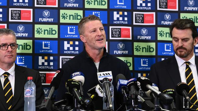 Damien Hardwick has walked away from coaching. Picture: Quinn Rooney/Getty Images