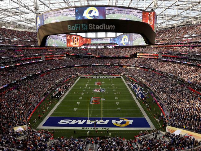 SoFi Stadium will host the swimming competition at the 2028 Los Angeles Olympics. Picture: Katelyn Mulcahy / Getty Images / AFP