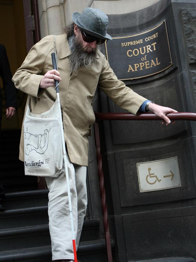 Robin Fletcher outside the Supreme Court.