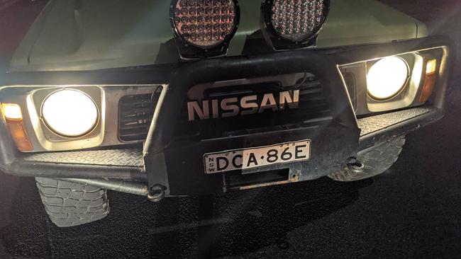 Police are searching for a driver of a Nissan with false plates who gave the wrong details after hitting a six-year-old boy in Epping on March 9. Picture: Supplied