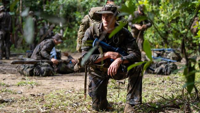 Australian Army soldier Sergeant Matthew Reid has become the first Australian to complete the internationally renowned Jaguar Course. Picture: Facebook