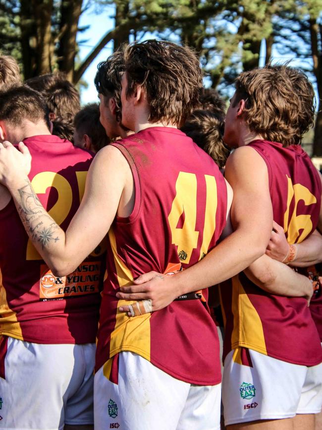 Monbulk players responded with a rousing win.