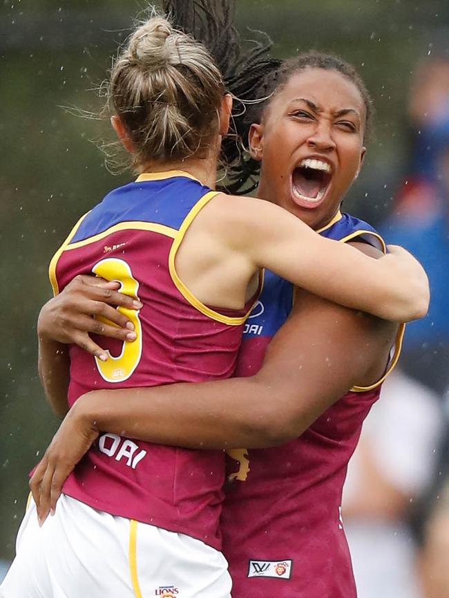 Sabrina Frederick-Traub will play a key role for Brisbane if they’re to win. Picture: Getty