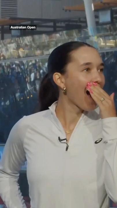 Lucky loser's incredible reaction to Aus Open prize money