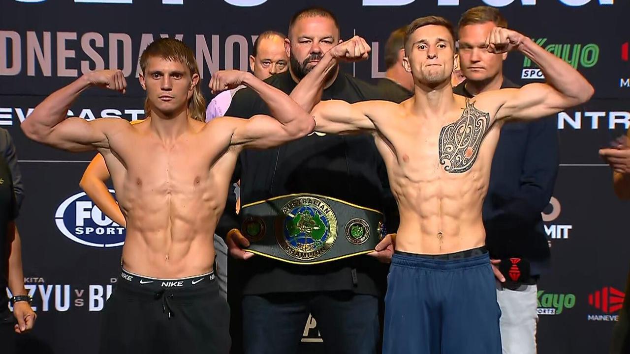 Tszyu and Biggs successfully made weight.