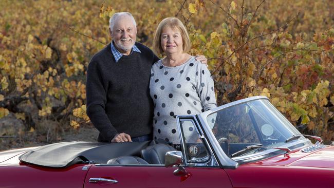 Husband and wife duo Trevor and Sandra Sharp. Picture: Brett Hartwig