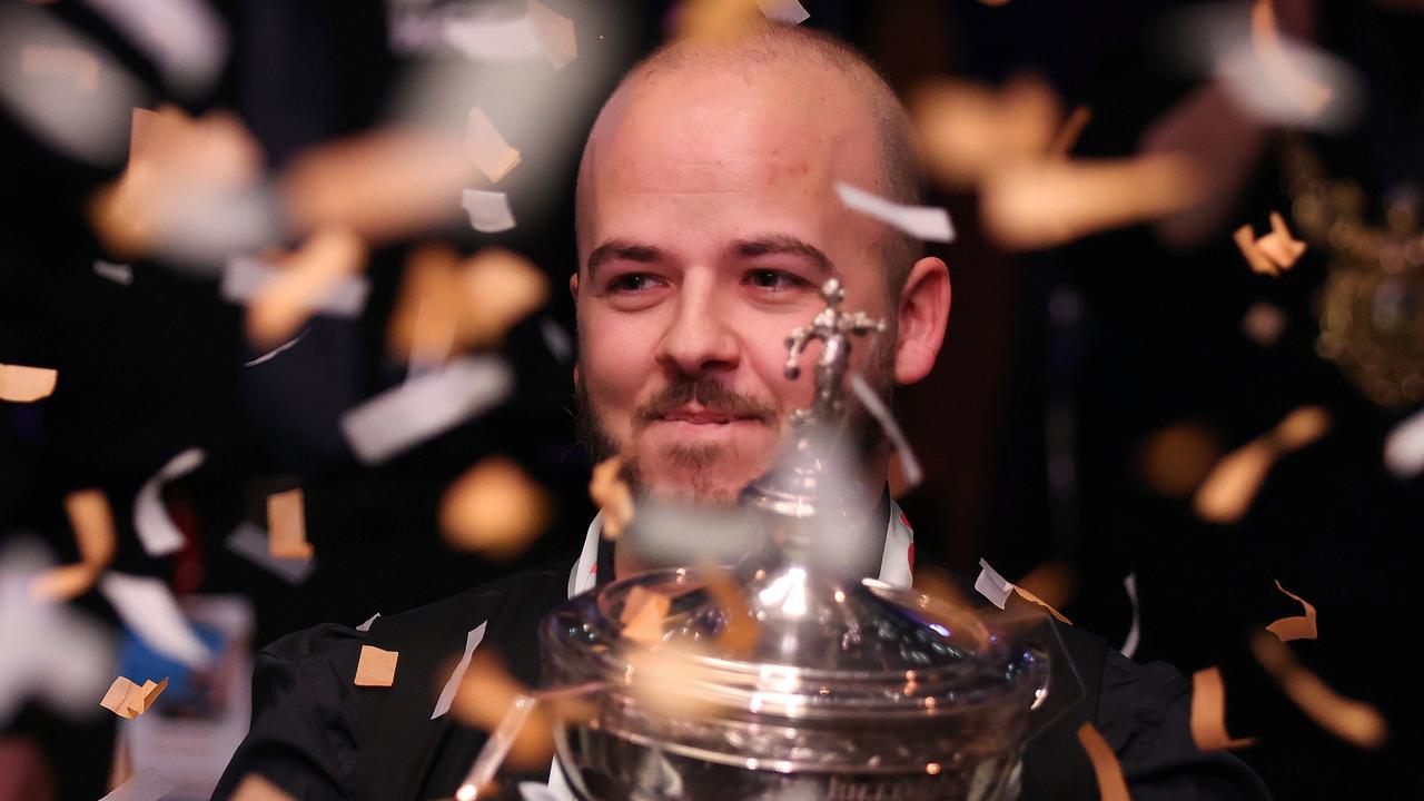 Snooker World Championships 2023 final Luca Brecel def Mark Selby, score, highlights, partying Belgian shocks world