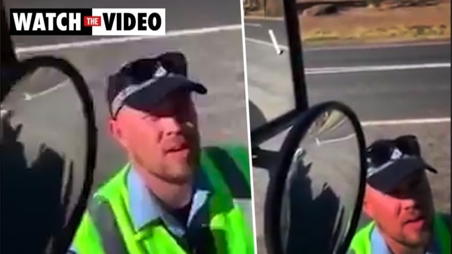 Woke Queensland cop at border stop