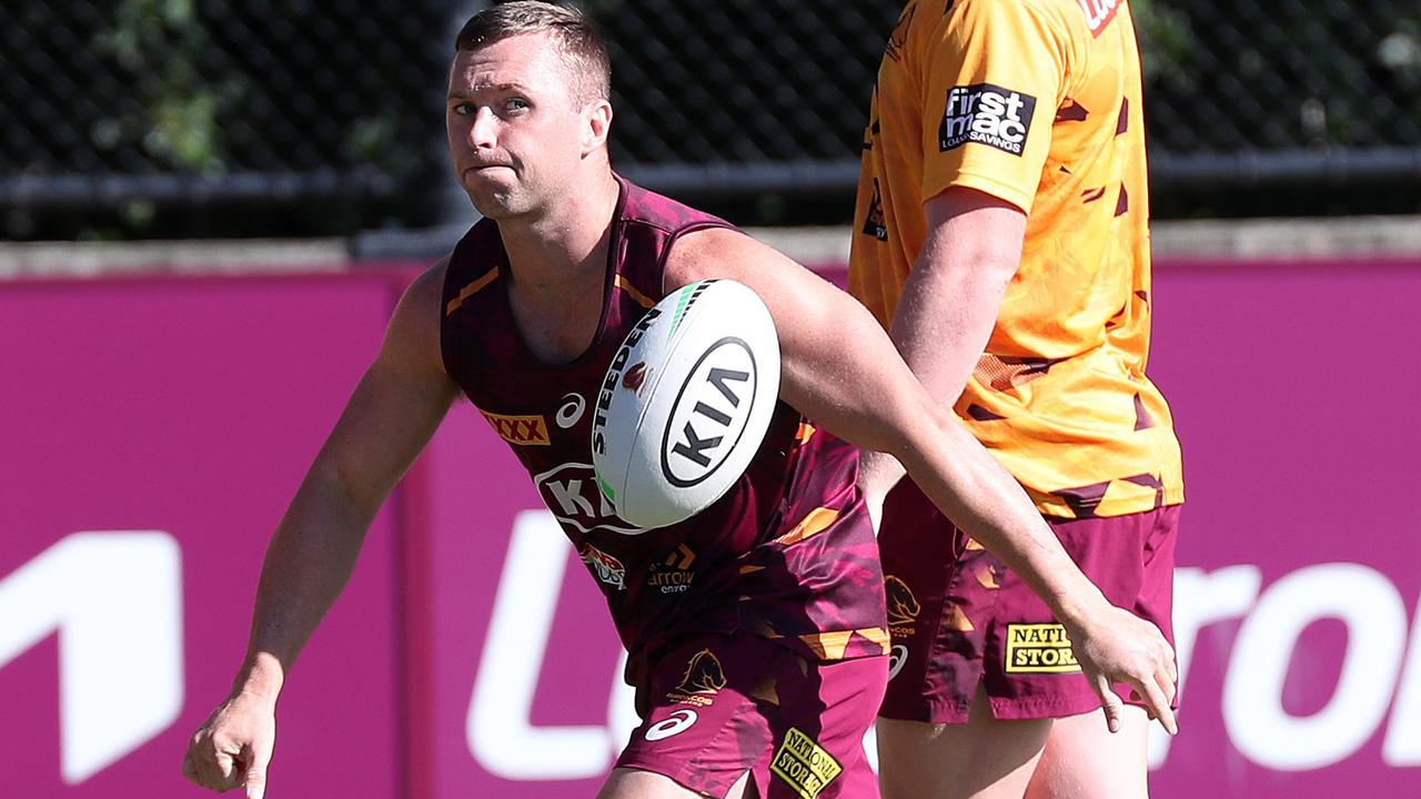 Jake Turpin, Brisbane Broncos training, Red Hills. Photographer: Liam Kidston