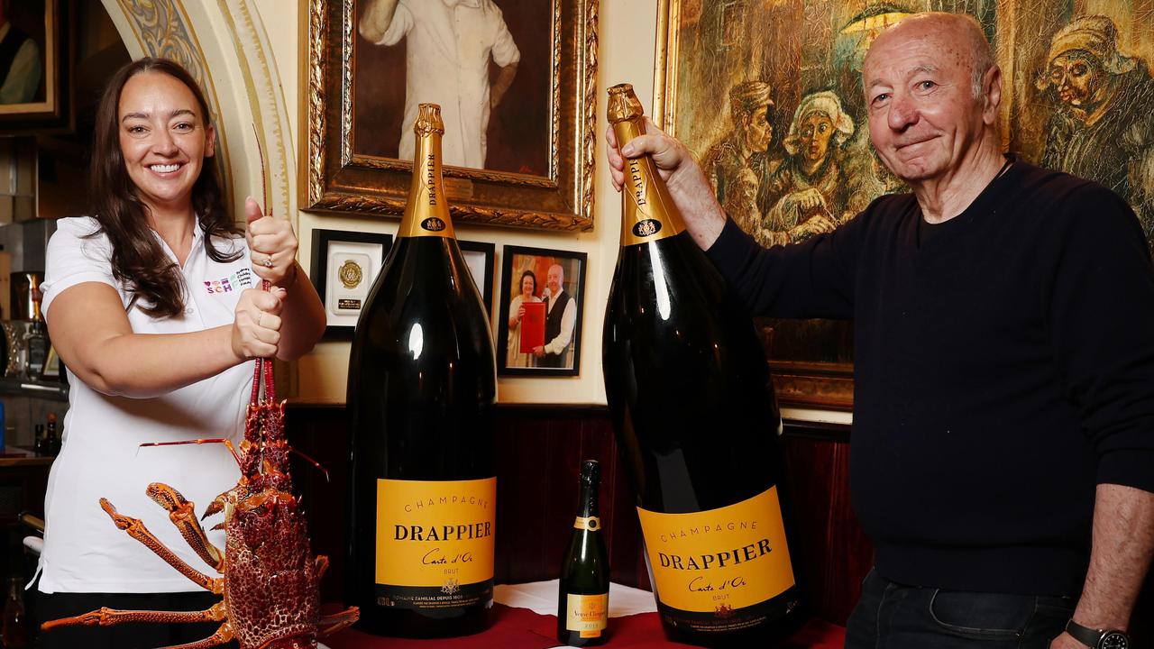 Massive champagne bottles to be popped at Sydney event