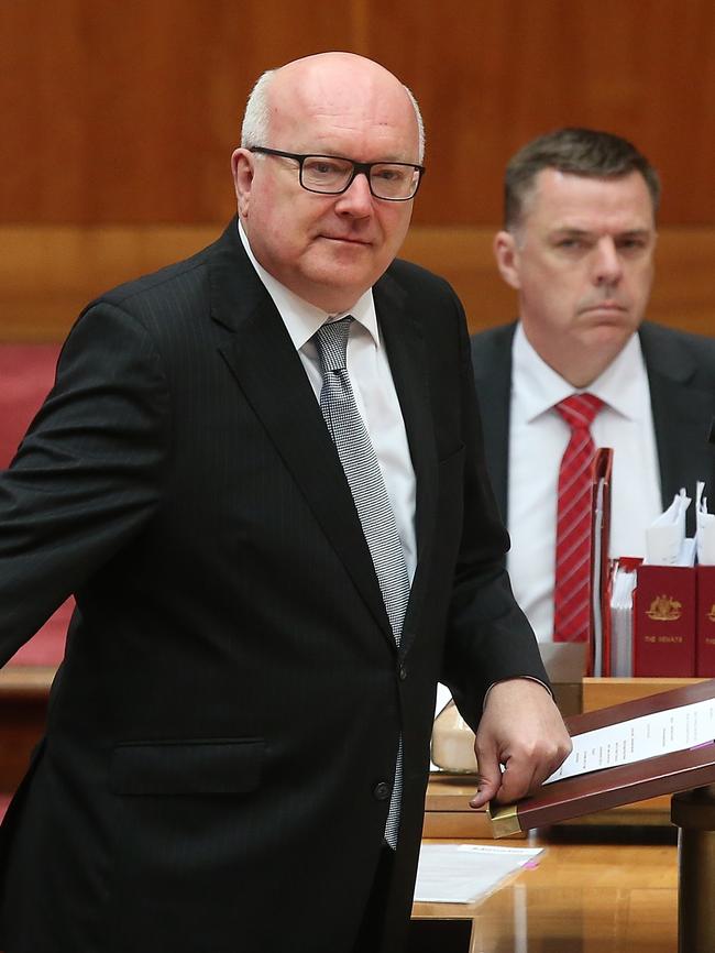 Attorney-General Senator George Brandis. Picture: Kym Smith