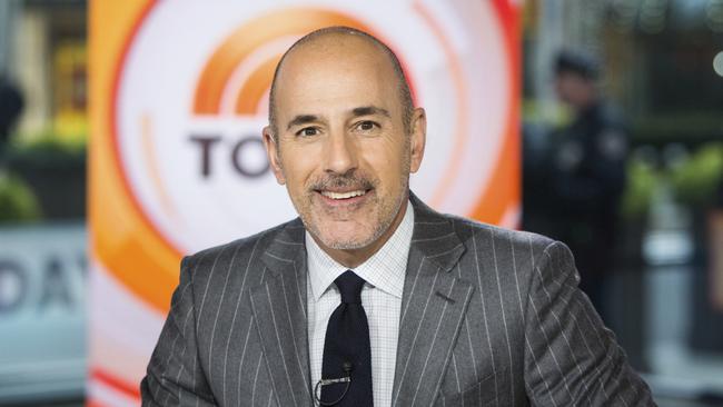 Matt Lauer has apologised after he was fired from US TV over sexual misconduct allegations. Picture: Nathan Congleton/NBC via AP