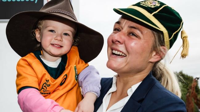 Lucy Dinnen with her daughter Zoe Dinnen. Photo: Supplied