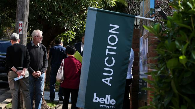 There’s a big tip here: house prices will keep rising, but maybe not apartments. Picture: Getty