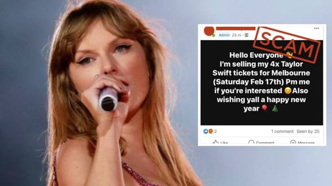 Swifties are being urged to watch out for a “low act” social media ticket scam following a recent spike in complaints.