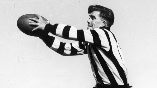 Collingwood is in Lou Richards’ blood.