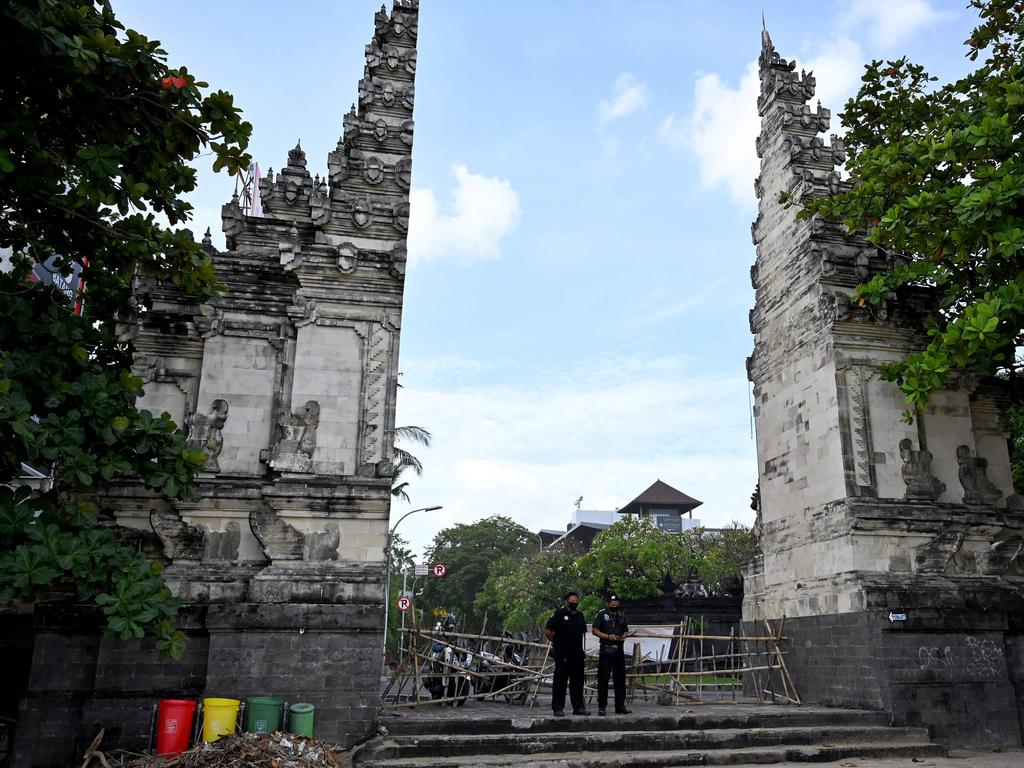 Balinese tourist sites have remained closed in an attempt to combat COVID-19. Picture: Sonny Tumbelaka/AFP