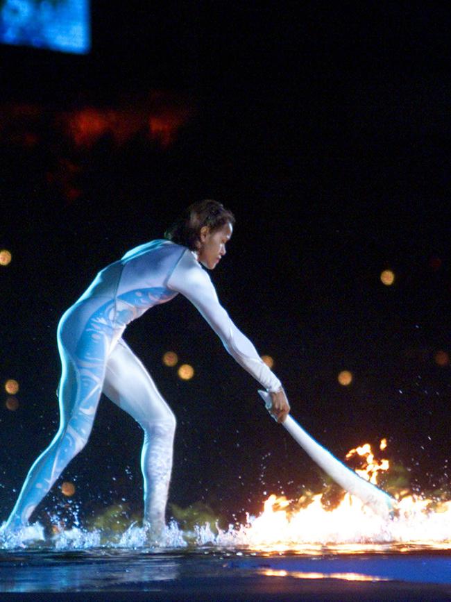 It’s been 23 years since Freeman ignited the Olympic flame at Sydney.