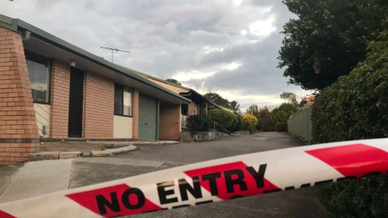 An elderly woman has died in a house fire in Woodridge. Picture: 7 News