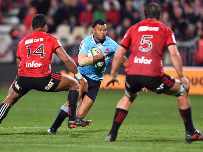 Kurtley Beale on the burst.