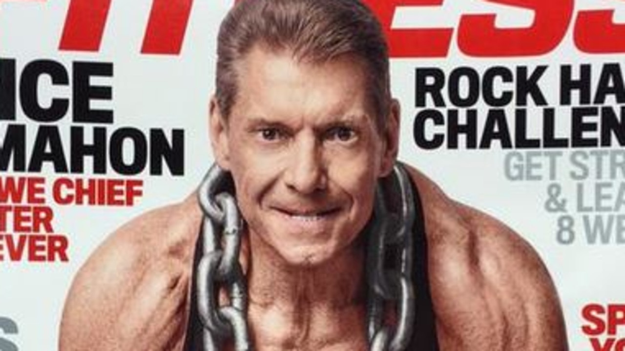Vince McMahon Muscle and Fitness magazine | WWE | Daily Telegraph